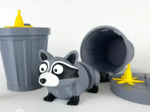 Cute Raccoon Articulated