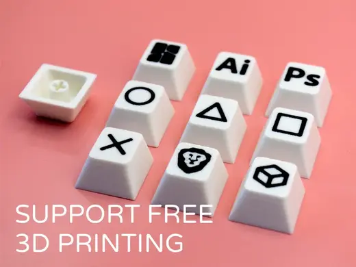 Custom Keycaps by Pork3D.com