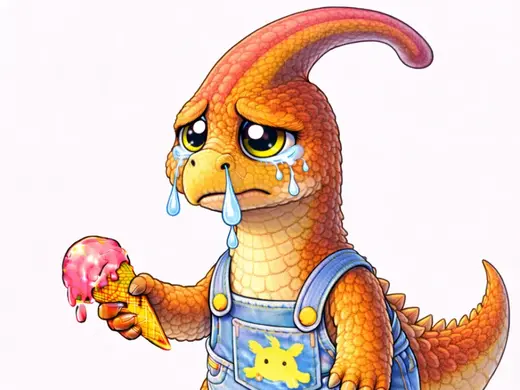 Sobby Parasaurolophus