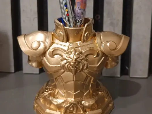 Portapenne Cavaliere D'Oro Leone