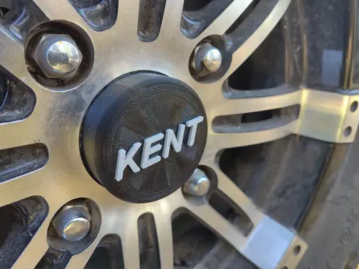 Plain hubcap 64/60 cfmoto with horizontal springs