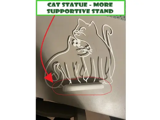 Stand for Kitten Statuette