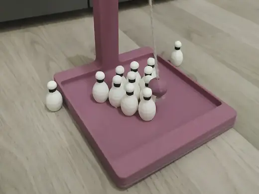 Tabletop bowling game - Commercial use allowed