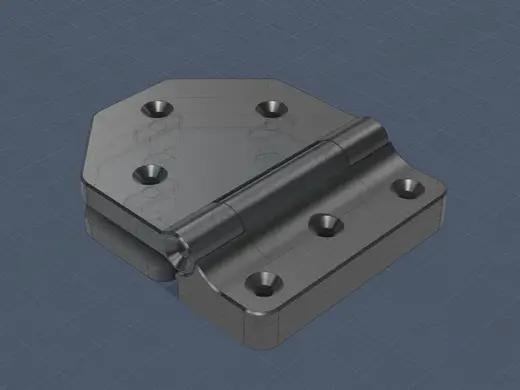 Strong Hinge for IKEA SKADIS