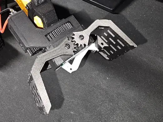 reinforced RC excavator claw