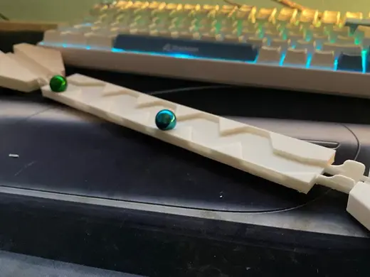 Gravitrax zig zag Lang