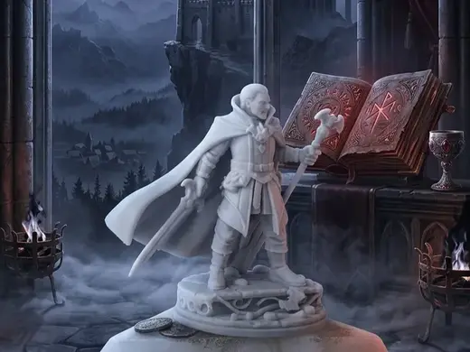 D&D MINIATURE - Vampire Lord
