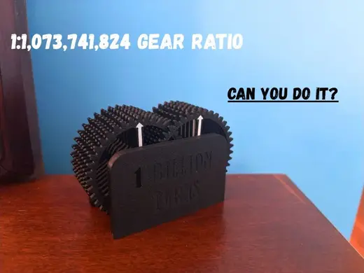 1 Billion Turn Gearbox