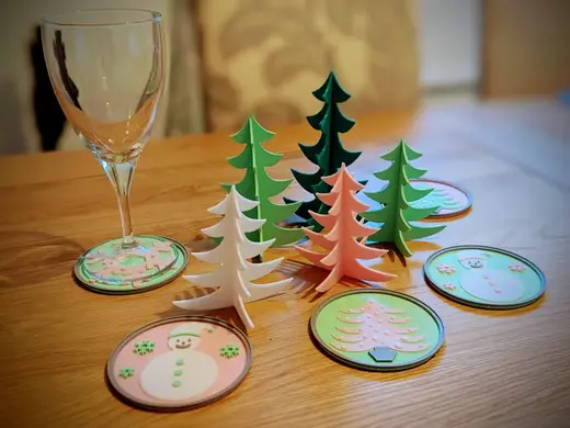 Simple Christmas Tree table Decoration (3 Sizes)