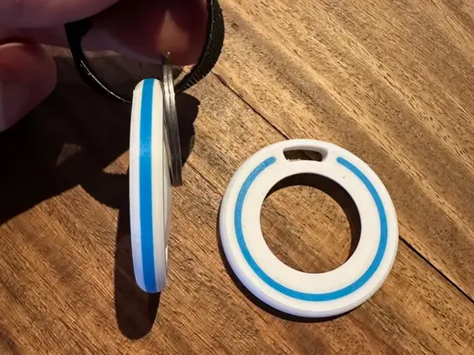 Apple AirTag SNAP-IN - Version 5 BIG - Double Ring
