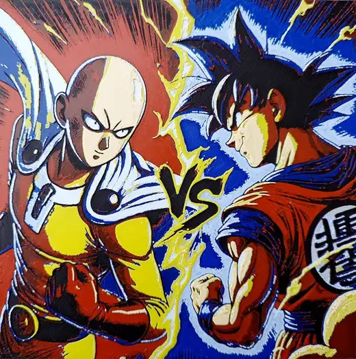 Saitama VS Son Goku