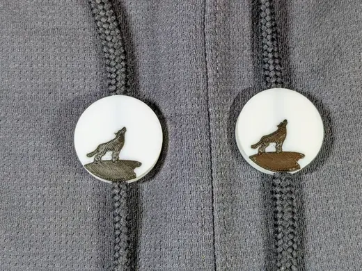 Wolf Moon Drawstring Charm