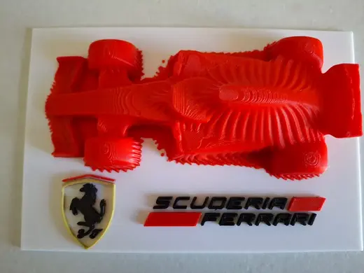 Formule 1 Scuderia Ferrari sous voile