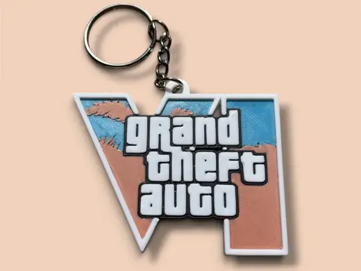 Grand Theft Auto VI - GTA 6 - Keychain