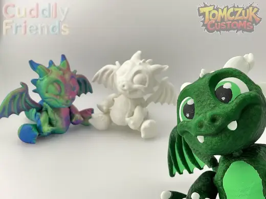 Cuddly Friends: Articulated Dragon
