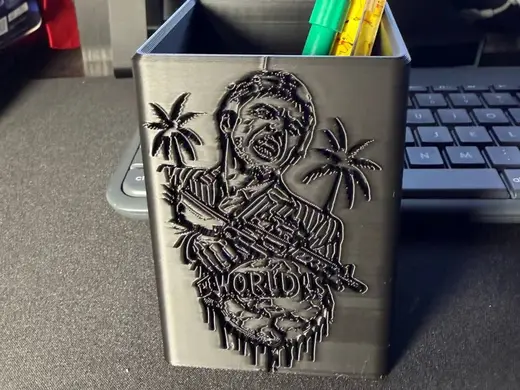 Scarface "The World is Yours" Pen Holder / Porta P