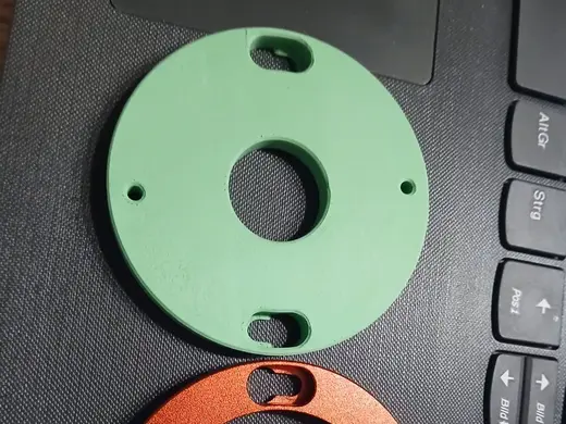 Einlegeplatten für Fräslift – Ø 65 mm / Ø 10 mm