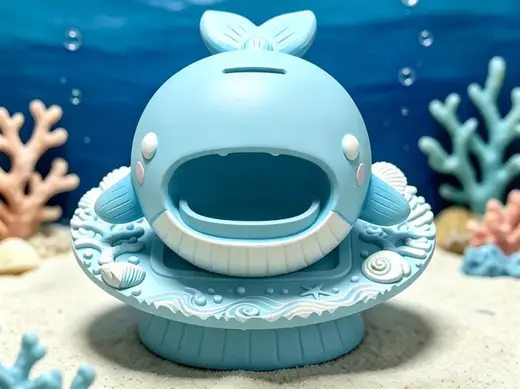 深海鲸语储蓄罐