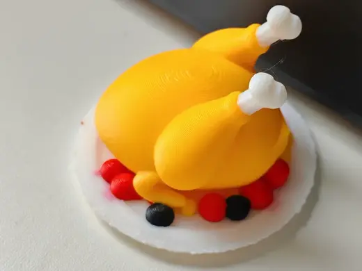 逃离鸭科夫,多色烤鸡烤鸭摆件