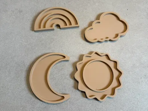 Sensory Fill Molds – Weather